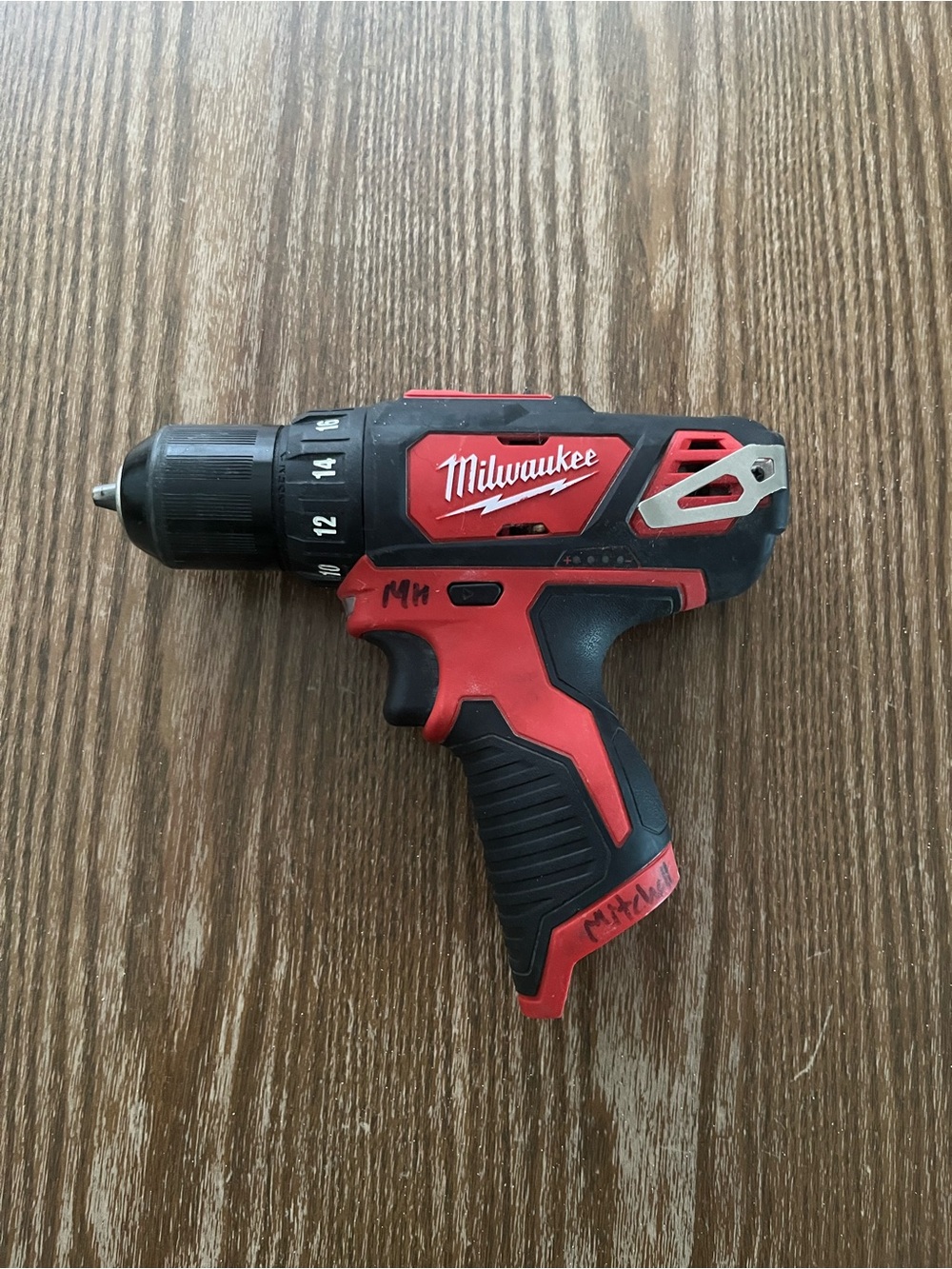 Milwaukee Red/Black Compact Cordless Drill Driver